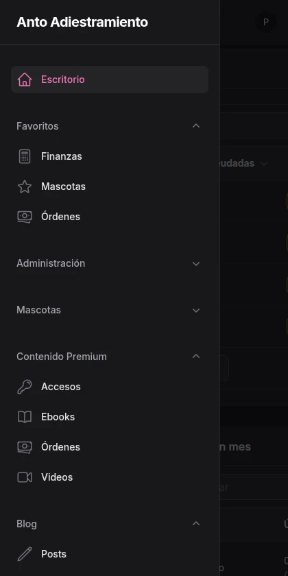 Panel de Control